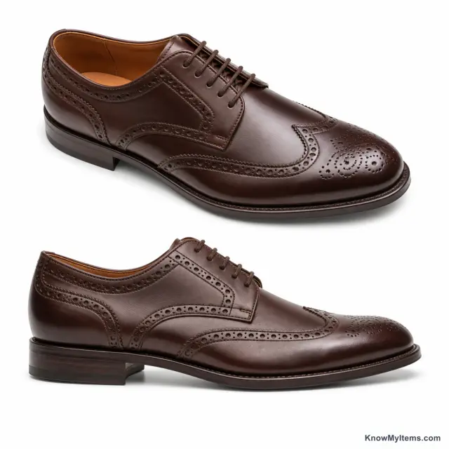 Wingtip product photograph matching this style definition