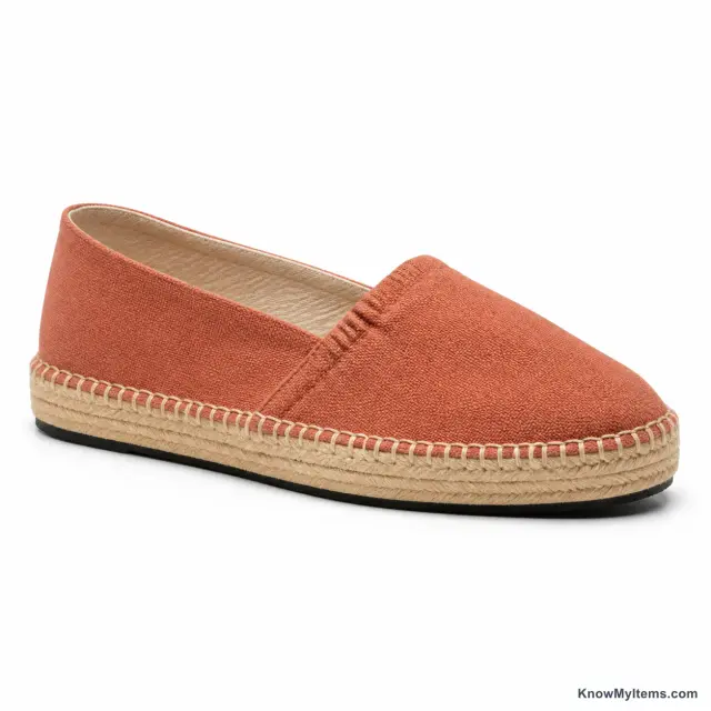 Espadrille product photograph matching this style definition
