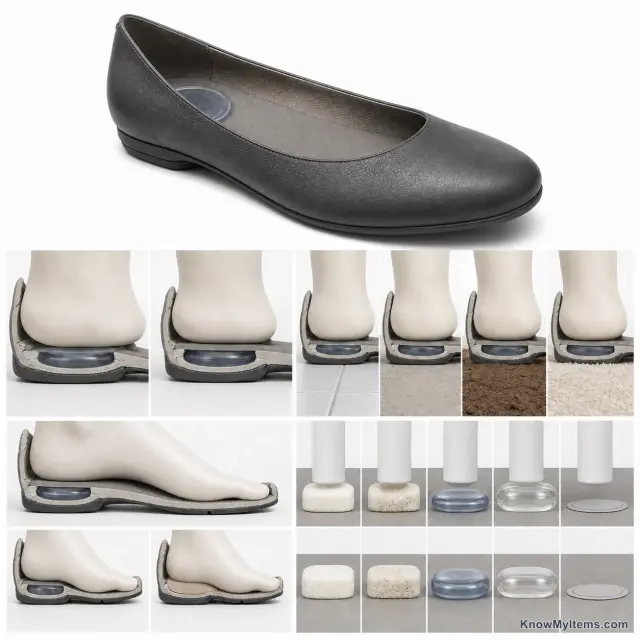Cushioned Heel product photograph matching this feature definition