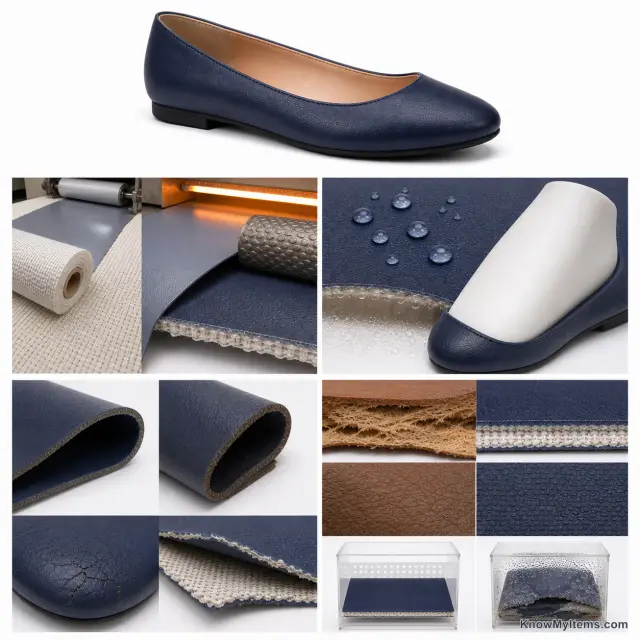 Faux Leather product photograph matching this feature definition