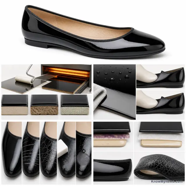 Patent Leather product photograph matching this feature definition
