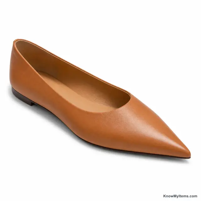 Pointed Flat product photograph matching this style definition
