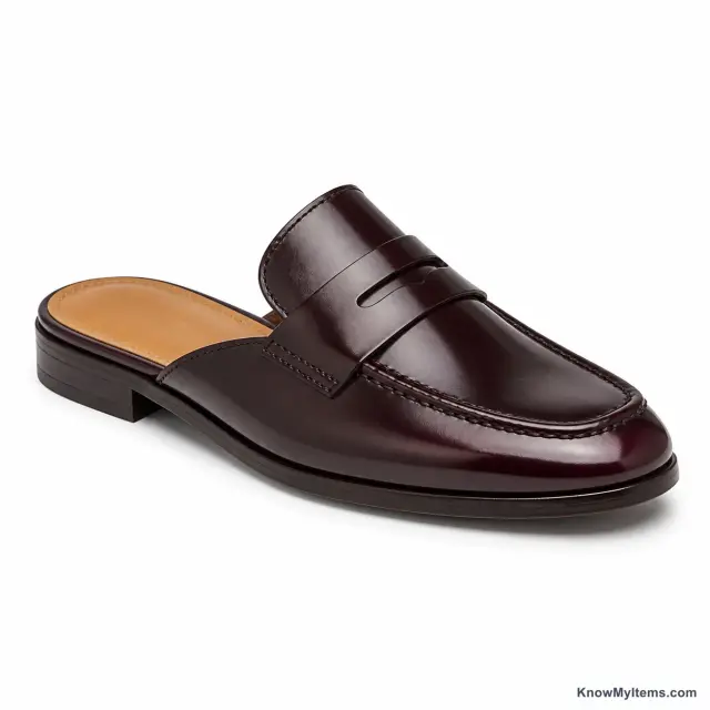 Backless Loafer product photograph matching this style definition