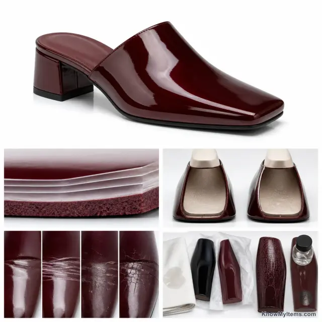 Patent Leather product photograph matching this feature definition