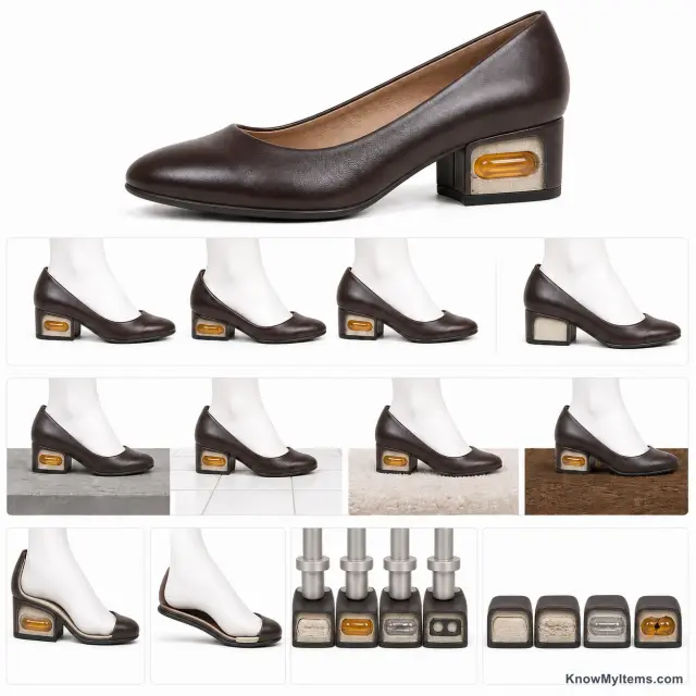 Cushioned Heel product photograph matching this feature definition
