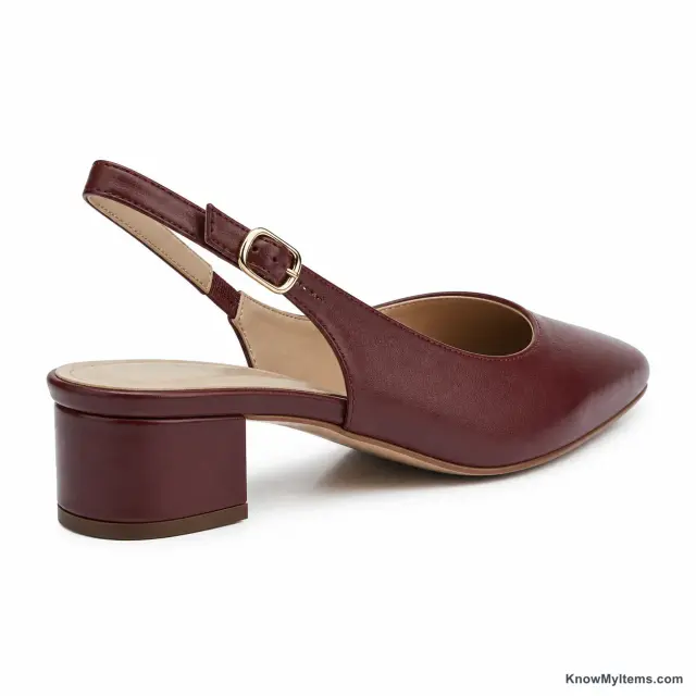 Slingback product photograph matching this style definition