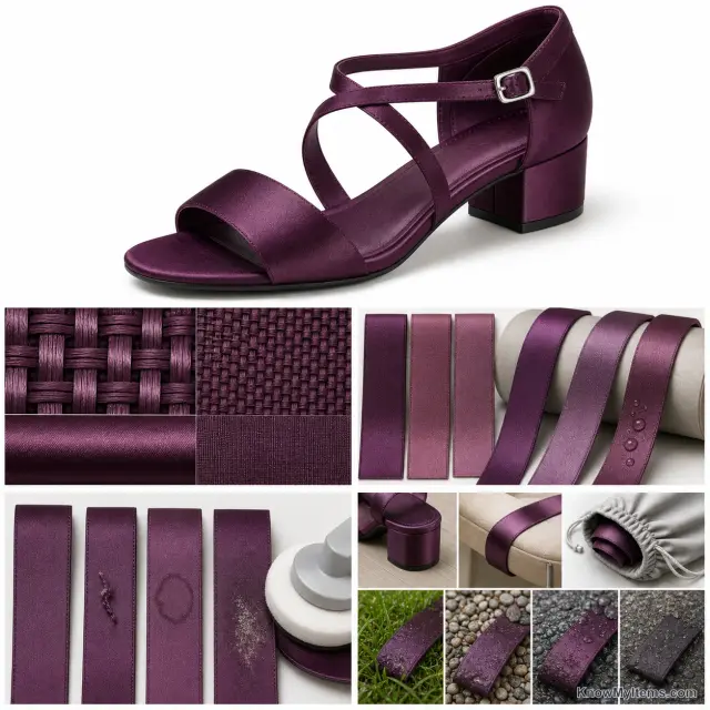 Satin product photograph matching this feature definition
