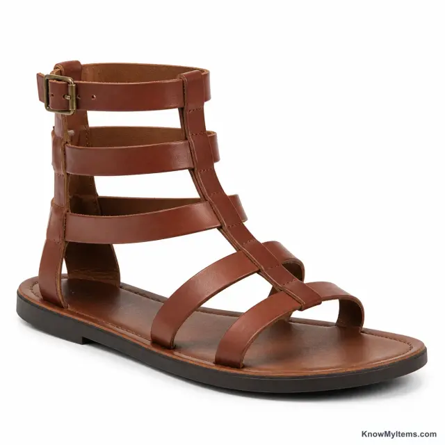 Gladiator Sandal product photograph matching this style definition
