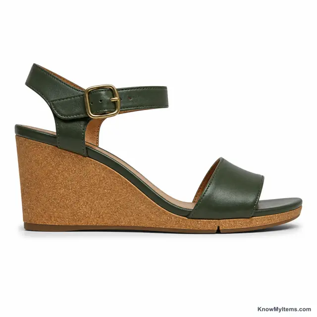 Wedge Sandal product photograph matching this style definition