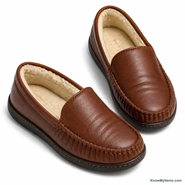 Leather product photograph matching this feature definition