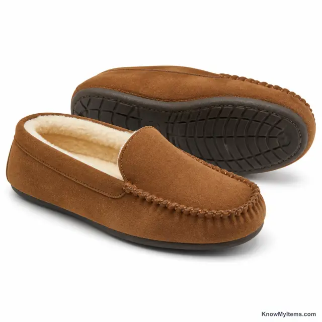 Moccasin Slipper product photograph matching this style definition