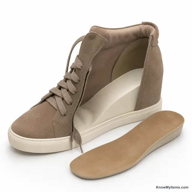 Wedge Sneaker product photograph matching this style definition