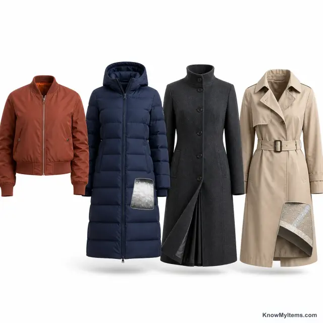 Women's Coats & Jackets product photograph matching this buying guide