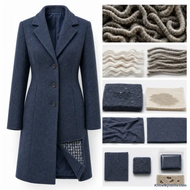 Wool product photograph matching this feature definition