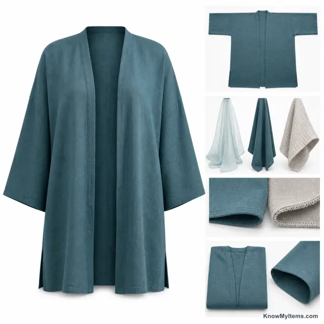 Kimono-Style Jacket product photograph matching this style definition