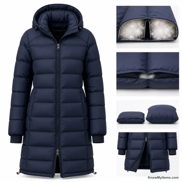 Puffer product photograph matching this style definition