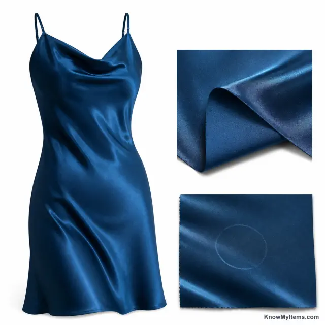 Silk product photograph matching this feature definition