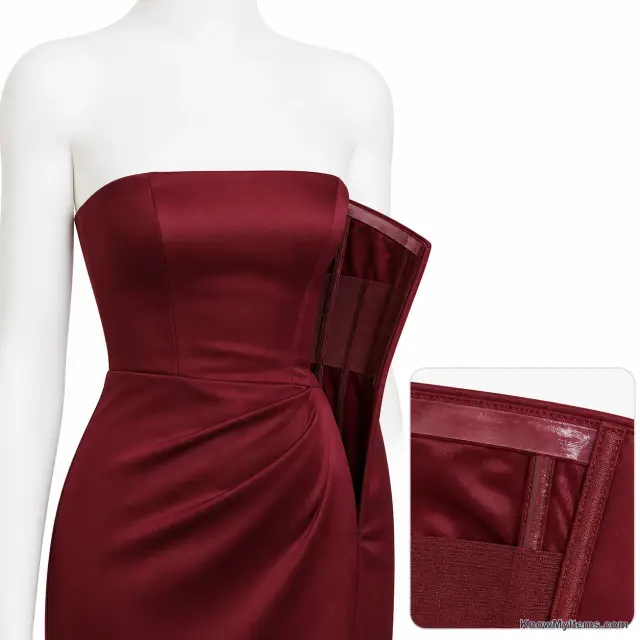 Strapless product photograph matching this feature definition