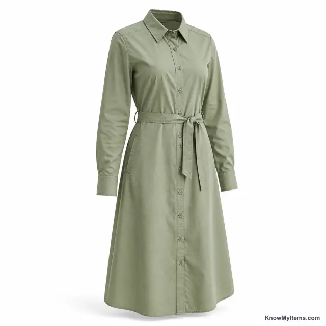 Shirt Dress product photograph matching this style definition