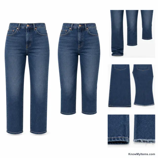 Cropped & Capri product photograph matching this style definition