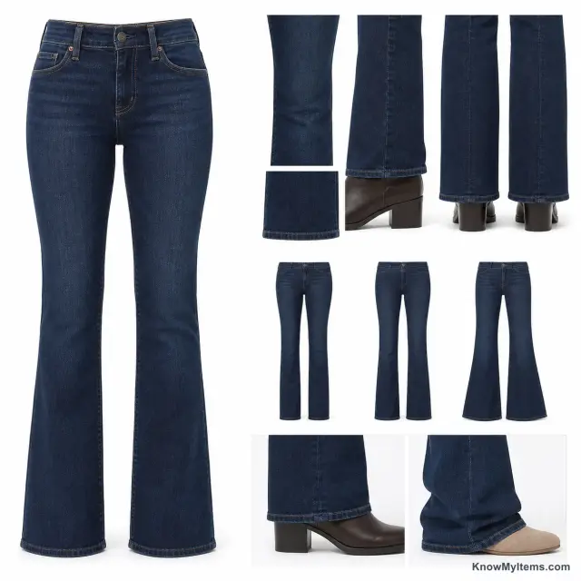 Bootcut product photograph matching this feature definition