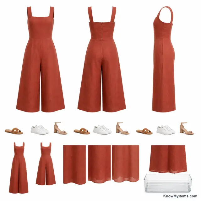 Culotte Jumpsuit product photograph matching this style definition