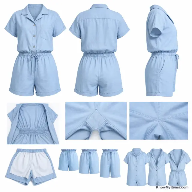 Romper product photograph matching this style definition