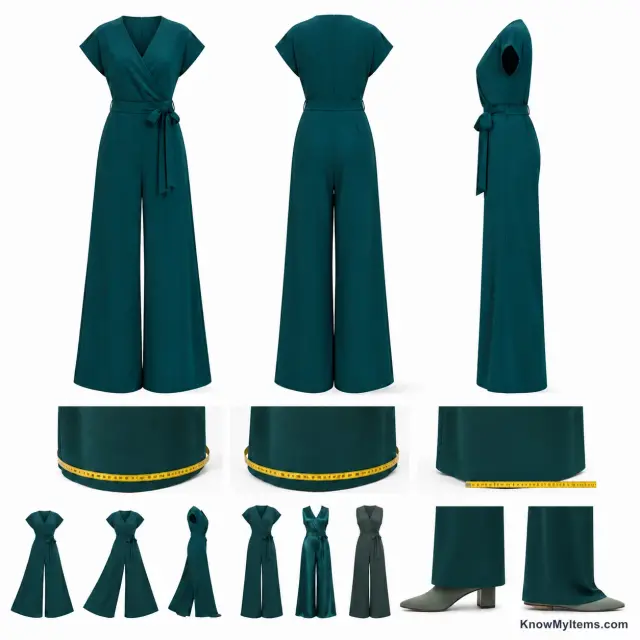 Wide-Leg Jumpsuit product photograph matching this style definition
