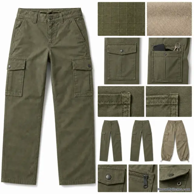 Cargo Pants product photograph matching this style definition