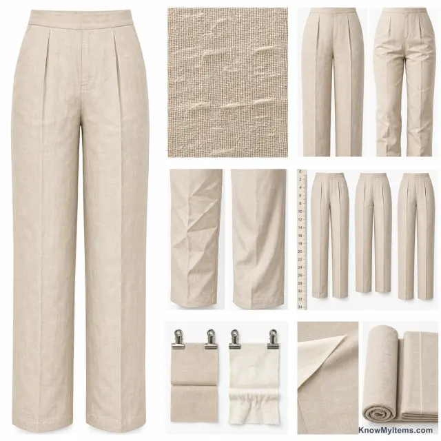 Linen product photograph matching this feature definition