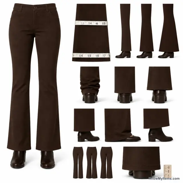 Bootcut product photograph matching this feature definition