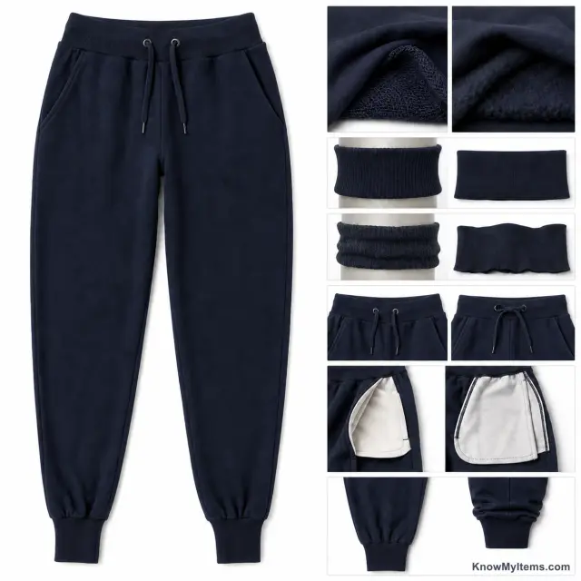 Joggers product photograph matching this style definition