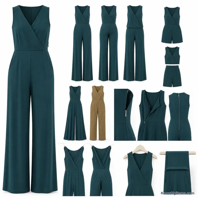 Jumpsuit product photograph matching this style definition