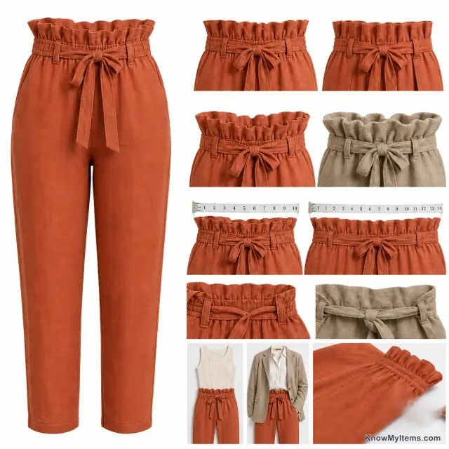 Paperbag Waist product photograph matching this style definition