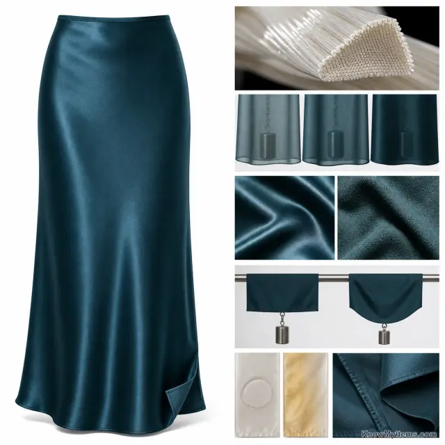 Silk product photograph matching this feature definition