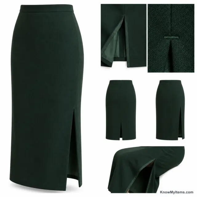 Slit Skirt product photograph matching this style definition