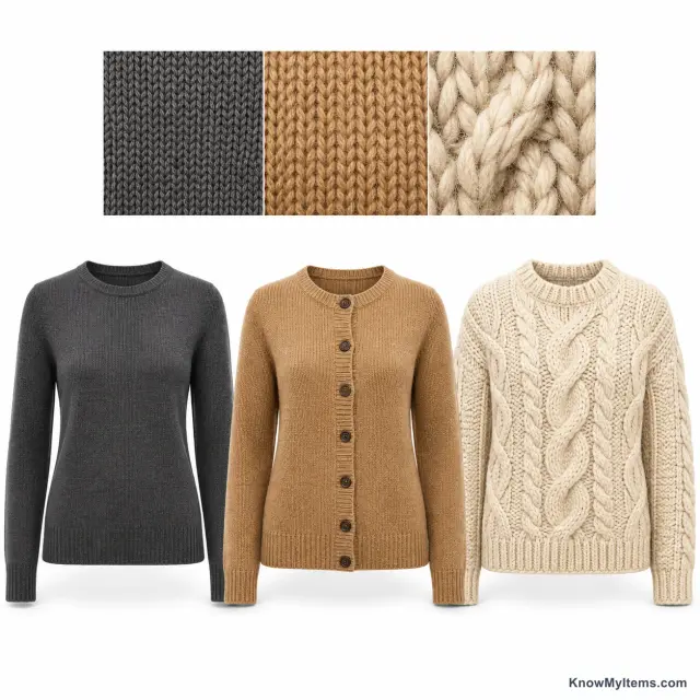 Women's Sweaters product photograph matching this buying guide