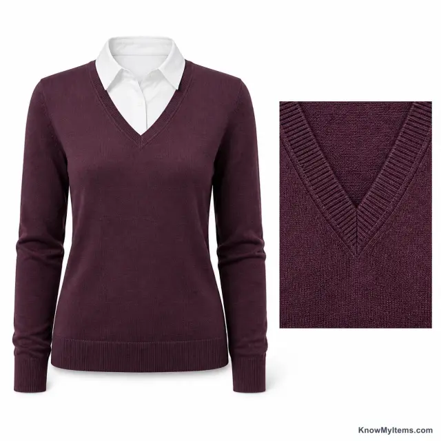 V-Neck product photograph matching this feature definition