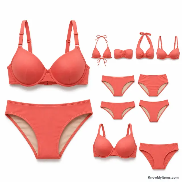 Bikini product photograph matching this style definition