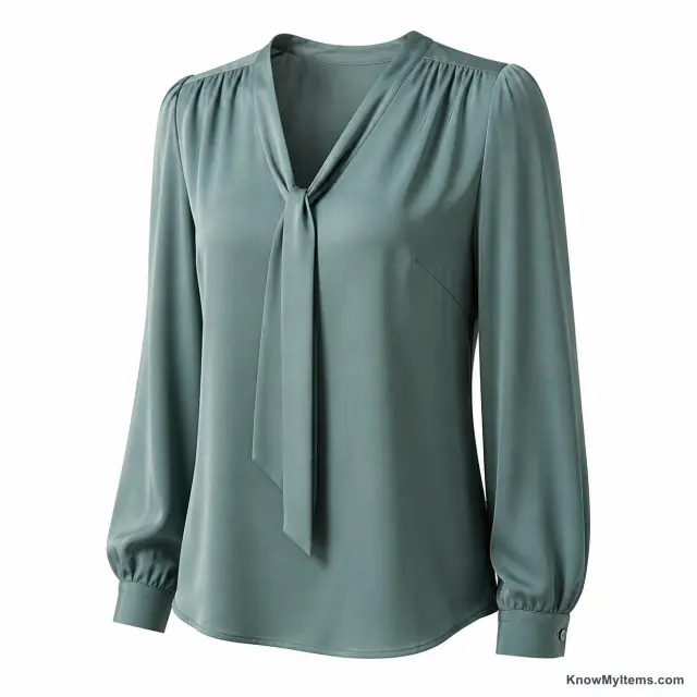 Blouse product photograph matching this style definition