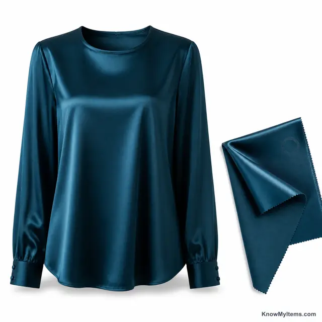 Silk product photograph matching this feature definition