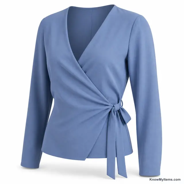 Wrap Top product photograph matching this style definition
