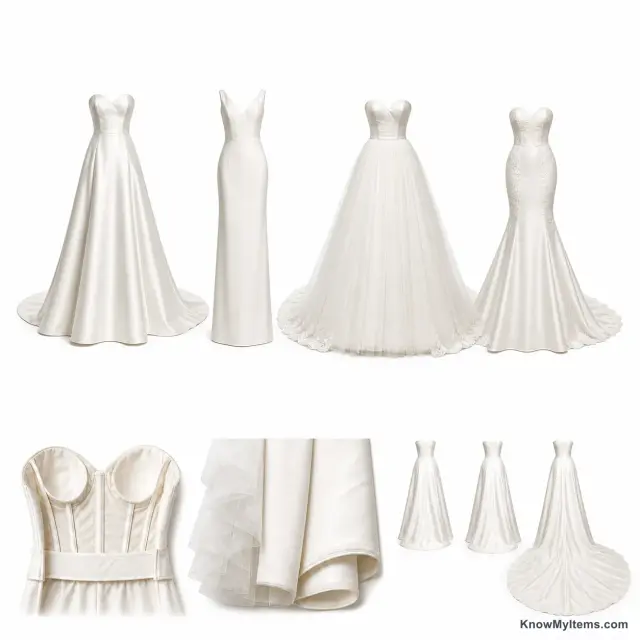 Women's Wedding Dresses product photograph matching this buying guide