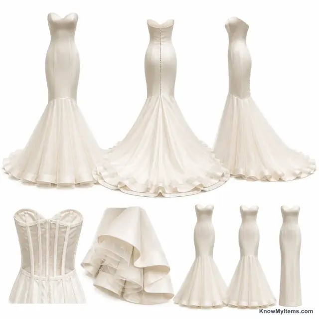Mermaid product photograph matching this style definition