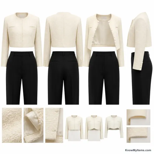Cropped Jacket product photograph matching this style definition