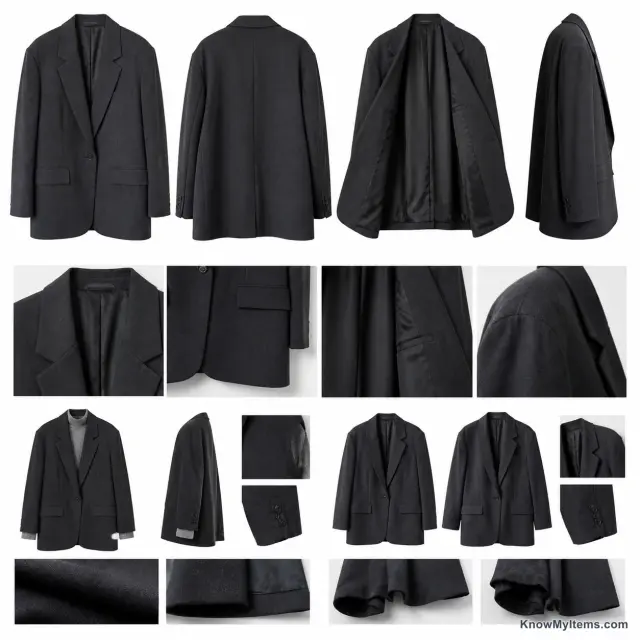 Oversized Blazer product photograph matching this style definition
