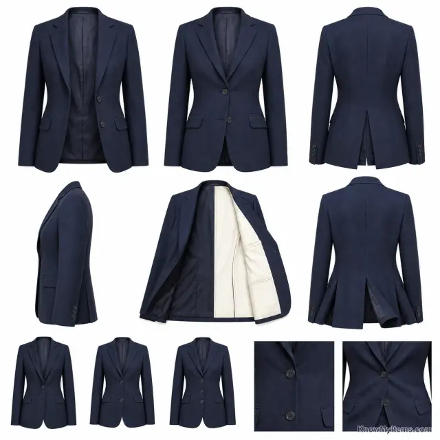 Single-Breasted Blazer product photograph matching this style definition