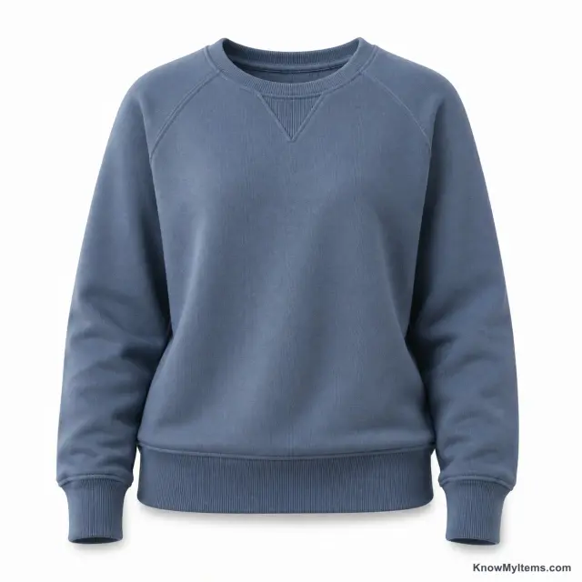 Crewneck Sweatshirt product photograph matching this style definition